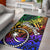 Chuuk Custom Personalised Area Rug - Rainbow Polynesian Pattern - Polynesian Pride