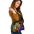 Chuuk Custom Personalised Shoulder Handbag - Rainbow Polynesian Pattern - Polynesian Pride