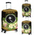 Chuuk Luggage Covers - Polynesian Gold Patterns Collection Black - Polynesian Pride