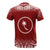 Chuuk All Over T Shirt Fog Red - Polynesian Pride