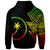 Chuuk Custom Personalized Zip up Hoodie Flash Style Reggae - Polynesian Pride