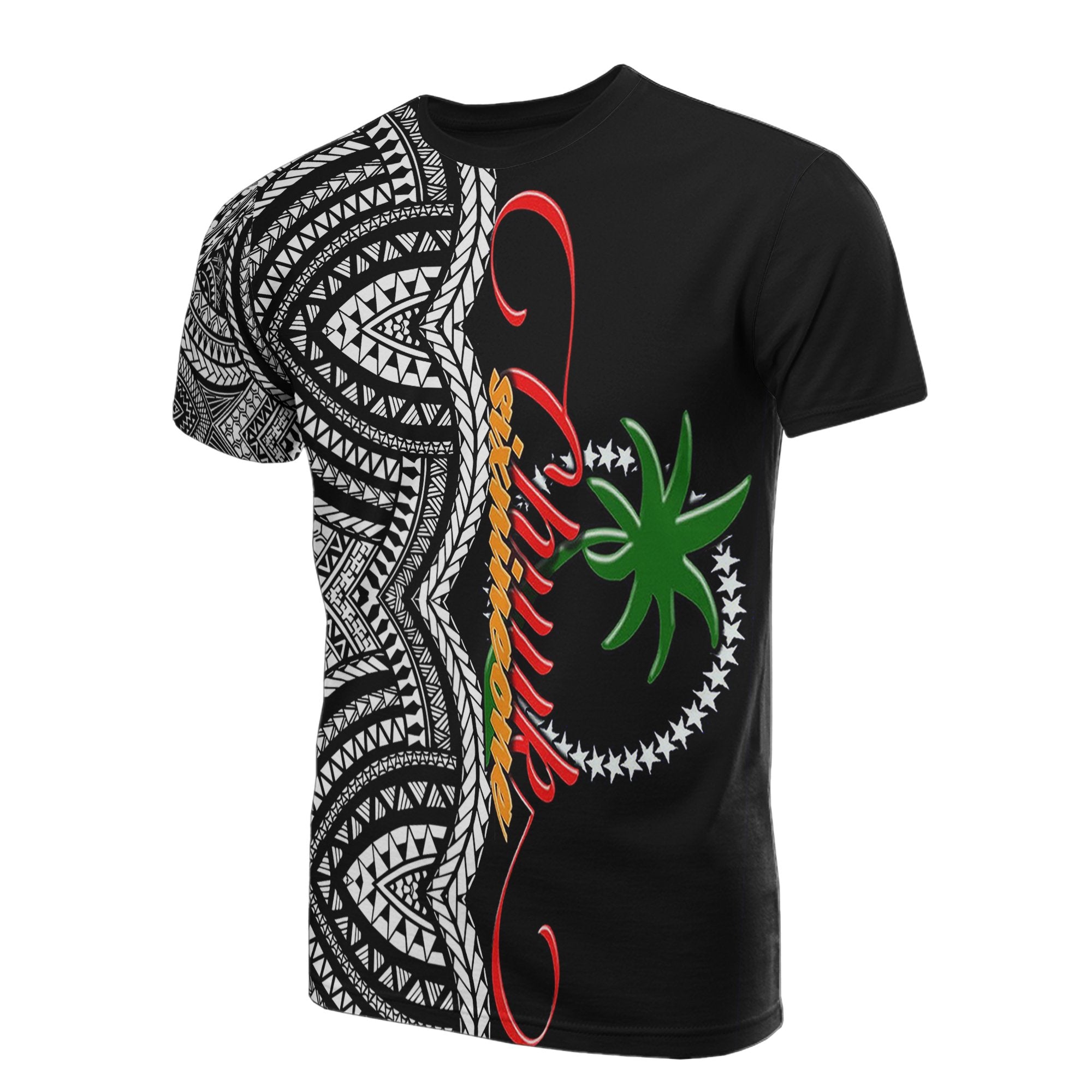 Chuuk T Shirt Number SixNineOne Style White Unisex Black - Polynesian Pride