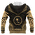 Chuuk Polynesian Chief Custom Zip up Hoodie Gold Version Unisex Gold - Polynesian Pride