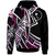 Chuuk Hoodie Tribal Flower Special Pattern Purple Color Unisex Purple - Polynesian Pride