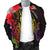 Cook Islands Men's Bomber Jacket - Tropical Hippie Style - Polynesian Pride