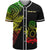 Cook Islands Custom Personalized Baseball Shirt - Flash Style Reggae Unisex Reggae - Polynesian Pride