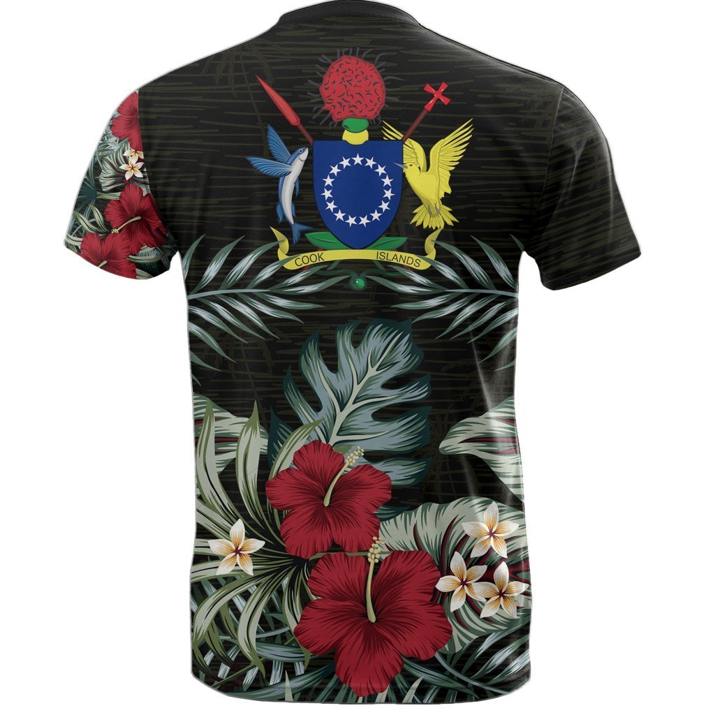 Cook islands Hibiscus T Shirt - Polynesian Pride