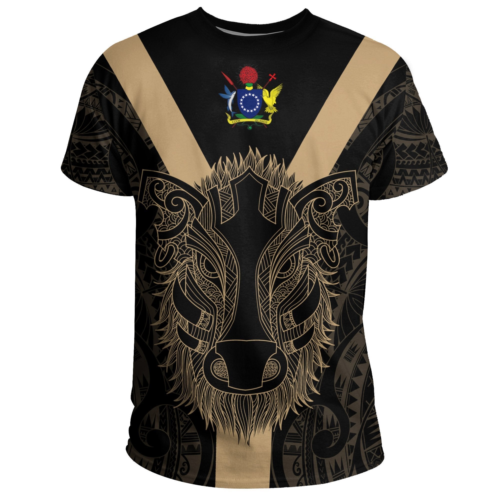 Cook Islands T Shirt Wild Boar Unisex Art - Polynesian Pride