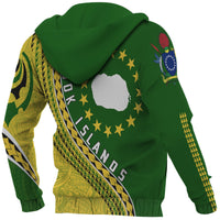 (Kuki Arirani) Cook Islands Map Hoodie Generation Iv - Polynesian Pride