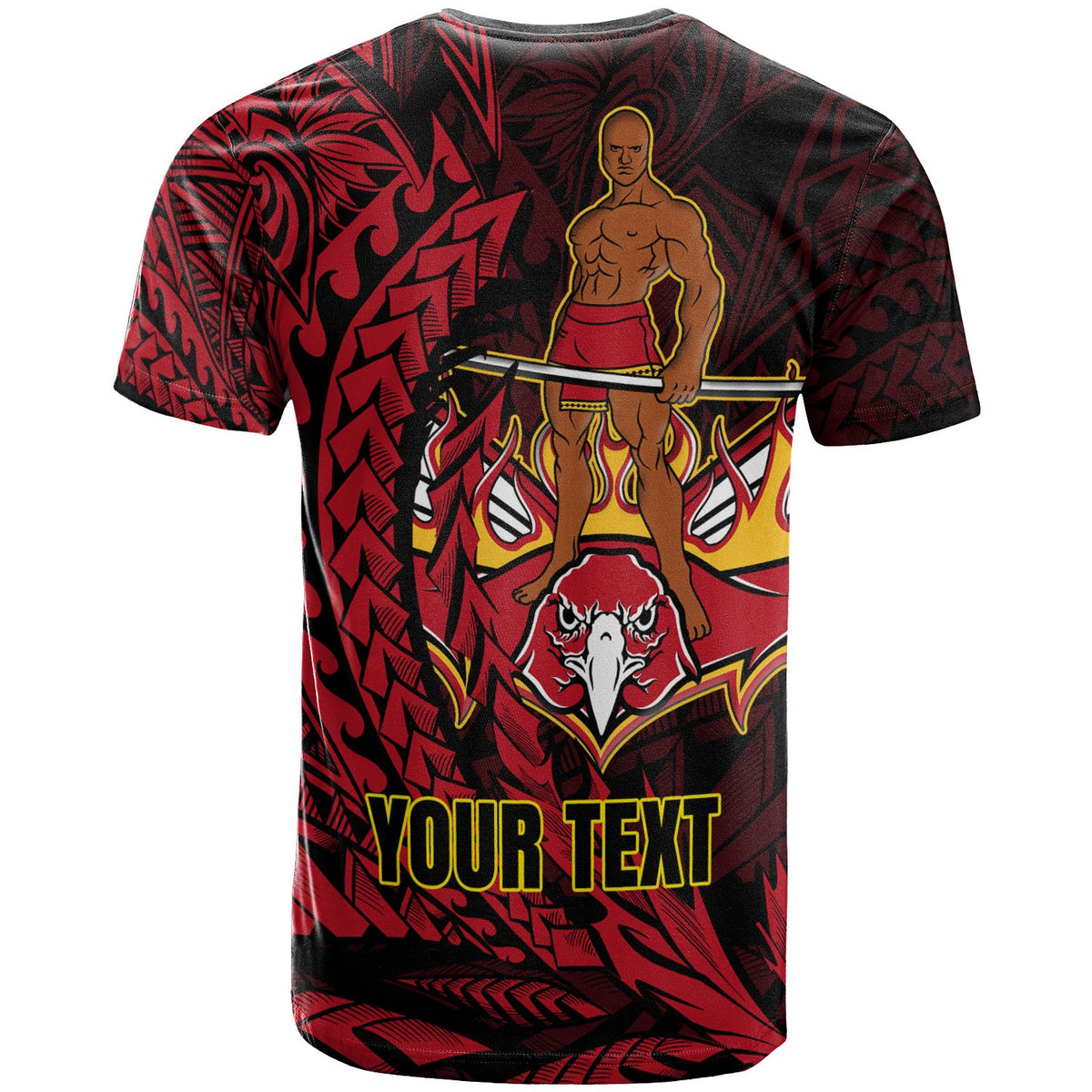 American Samoa Custom T Shirt Nuuuli Manulele Tausala Wings Style - Polynesian Pride