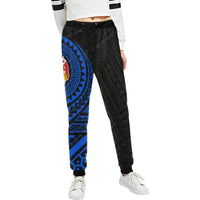 Tonga Rising Sweatpants (Blue) A6 Unisex 6XL Blue - Polynesian Pride