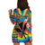 (Custom Personalised) Hawaii Rainbow Tie Dye Hoodie Dress Flowers Polynesian Hawaiian Tribal LT13 - Polynesian Pride