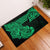 Hawaii Kakau Door Mat Polynesian Floral Tribal Green Version LT9 Green - Polynesian Pride