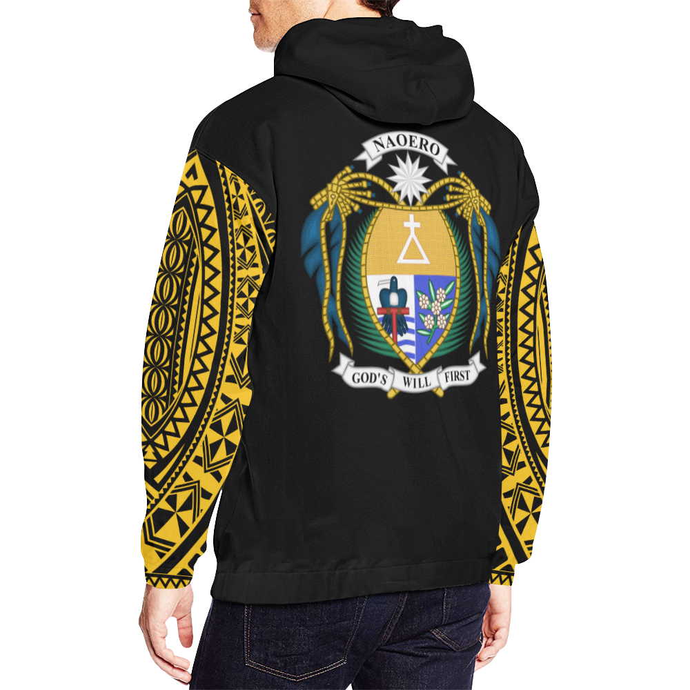 Nauru Hoodie Nauru Flag Its Where My Story Begins - Polynesian Pride
