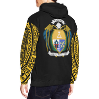 Nauru Hoodie Nauru Flag Its Where My Story Begins - Polynesian Pride