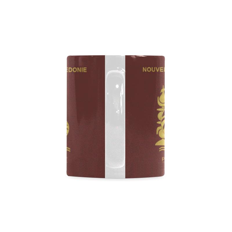 New Caledonia Passport White Mug(11OZ) - Polynesian Pride