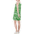 Polynesia Pattern Sleeveless V Neck Dress - Green Style - Polynesian Pride