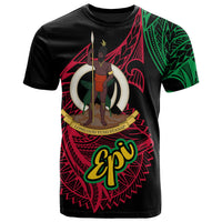 Vanuatu T Shirt Epi Seal of Vanuatu Special Style Unisex Black - Polynesian Pride