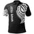 Guam Custom Polo Shirt Guahan Tatau White Patterns Unisex Black - Polynesian Pride