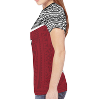 Tonga T Shirt Tonga Flag Tapa Pattern - Polynesian Pride