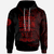 Niue Hoodie Legends Are Born In Red Color Unisex Red - Polynesian Pride