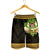 Fiji Men's Shorts - Polynesian Gold Patterns Collection - Polynesian Pride