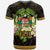 Fiji T Shirt Polynesian Gold Patterns Collection - Polynesian Pride