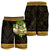 Fiji Men's Shorts - Polynesian Gold Patterns Collection - Polynesian Pride