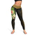 French Polynesia Leggings - Polynesian Gold Patterns Collection - Polynesian Pride