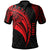 Tahiti Polo Shirt Polynesian Tahiti Seal Unisex Red - Polynesian Pride