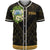 Federated States of Micronesia Baseball Shirt - Polynesian Gold Patterns Collection Unisex Black - Polynesian Pride