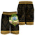 Federated States of Micronesia Men's Shorts - Polynesian Gold Patterns Collection - Polynesian Pride