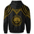 Federated States of Micronesia Custom Hoodie Polynesian Armor Style Gold - Polynesian Pride