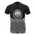 Federated States of Micronesia Polynesian Custom T Shirt Black Pride Map and Seal - Polynesian Pride