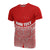 Federated States of Micronesia Polynesian Custom T Shirt Red Pride Map and Seal Unisex Red - Polynesian Pride