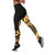 Federated States of Micronesia Polynesian Leggings - Polynesian Tattoo Gold Version - Polynesian Pride