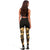Federated States of Micronesia Polynesian Leggings - Polynesian Tattoo Gold Version - Polynesian Pride