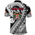 Custom Fiji Day Polo Shirt Masi Kesa Black Style LT9 - Polynesian Pride