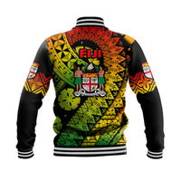 Fiji Day Baseball Jacket Masi Kesa Reggae Style LT9 - Polynesian Pride