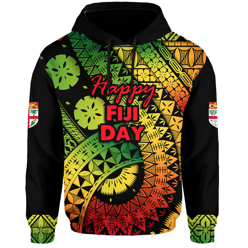 Fiji Day Hoodie Masi Kesa Reggae Style LT9 Reggae - Polynesian Pride