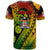 Custom Fiji Day T Shirt Masi Kesa Reggae Style LT9 - Polynesian Pride