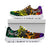 Fiji Custom Personalised Sneakers - Rainbow Polynesian Pattern Crest - Polynesian Pride