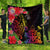 Fiji Premium Quilt - Tropical Hippie Style Black - Polynesian Pride