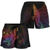 Fiji Women's Shorts - Butterfly Polynesian Style - Polynesian Pride