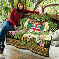 Fiji Premium Quilt - Polynesian Gold Patterns Collection - Polynesian Pride