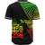 Fiji Custom Personalized Baseball Shirt - Flash Style Reggae - Polynesian Pride