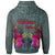 Fiji Zip up Hoodie Hibicus Festival - Polynesian Pride