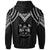 Fiji Custom Hoodie Polynesian Armor Style Black - Polynesian Pride