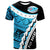 Fiji Custom T Shirt Fijian Rugby Unisex Blue - Polynesian Pride