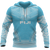 Fiji Polynesian Chief Hoodie Unisex Blue - Polynesian Pride